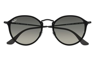 ray ban round blaze black