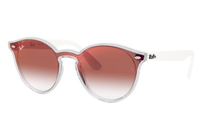 Rayban Ray Ban Blaze Rb4380N Unisex Sunglasses Lenses Rood Frame 6357V0 01 37 rayban kopen in de aanbieding