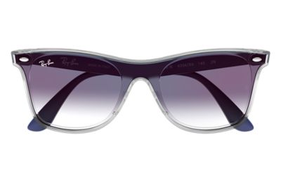 ray ban wayfarer black and clear