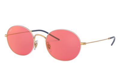 red lens wayfarer sunglasses