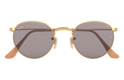 ray ban round metal evolve