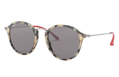 ray ban round fleck rb2447