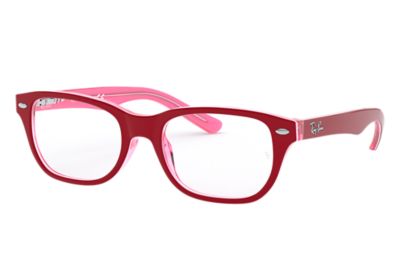 pink ray ban prescription glasses
