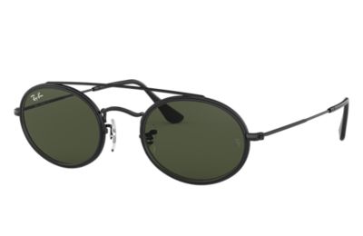 Ray-Ban Oval Double Bridge RB3847N Gold 