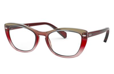 Ray-Ban eyeglasses RB5366 Blue Havana 