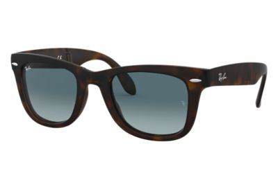 ray ban plegables azules