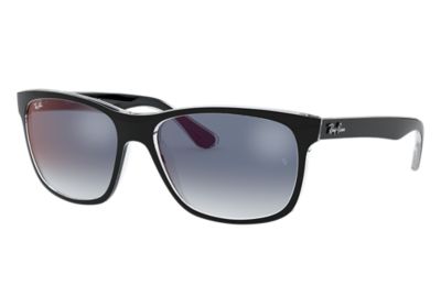 Rayban Ray Ban Rb4181 Unisex Sunglasses Lenses Blauw Frame Zwart 6039X0 57 16 rayban kopen in de aanbieding