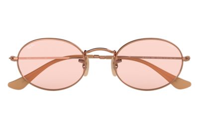 ray ban oval pink