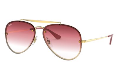 ray ban aviator rose