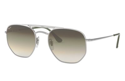 Rayban Ray Ban Rb3609 Unisex Sunglasses Lenses Groen Frame Zilver 91420R 54 20 rayban kopen in de aanbieding
