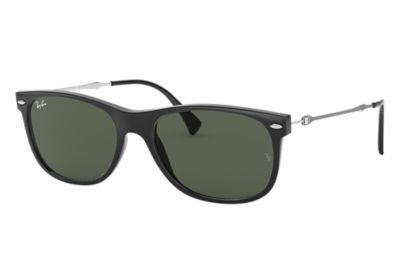 Rayban Ray Ban Rb4318 Unisex Sunglasses Lenses Groen Frame Zilver 60171 55 18 rayban kopen in de aanbieding