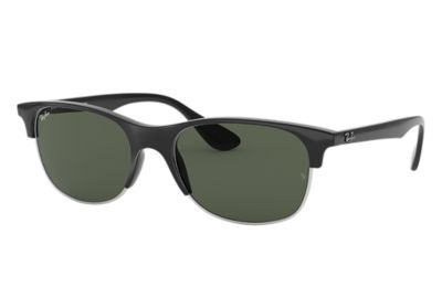 Rayban Ray Ban Rb4319 Unisex Sunglasses Lenses Groen Frame Zwart 60171 55 18 rayban kopen in de aanbieding
