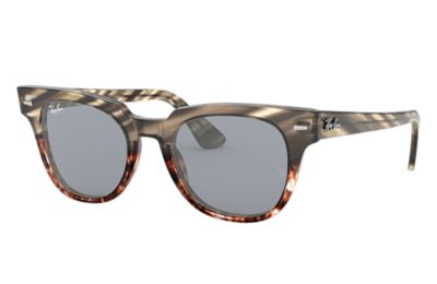 ray ban meteor striped havana