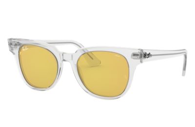 ray ban meteor transparent