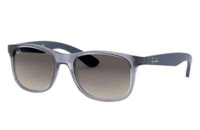Rayban Ray Ban Rj9062S Unisex Sunglasses Lenses Grijs Frame Blauw 705011 48 16 rayban kopen in de aanbieding