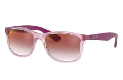 Rayban Ray Ban Rj9062S Unisex Sunglasses Lenses Rood Frame Roze 7052V0 48 16 rayban kopen in de aanbieding