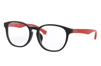 red and black ray ban sunglasses