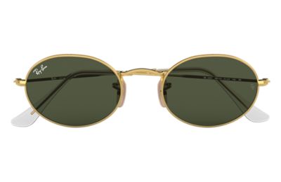 ray ban oval metal