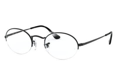 oval ray ban glasses