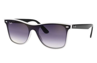 black and white wayfarer sunglasses