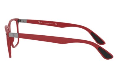 ray ban red glasses