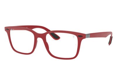 ray ban red frames