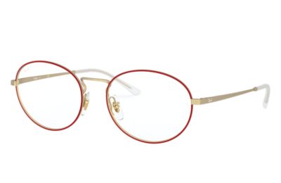 red and gold sunglasses