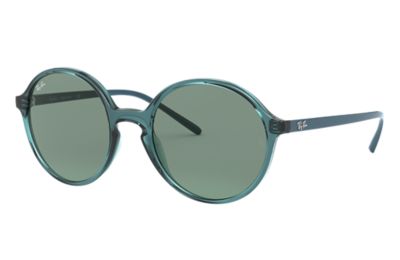 Rayban Ray Ban Rb4304 Unisex Sunglasses Lenses Groen Frame Turquoise 643782 53 20 rayban kopen in de aanbieding
