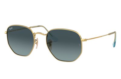 ray ban gold