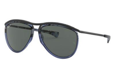 Ray Ban Aviator Olympian Rb2219 Blue Gradient Havana Metal Blue Silver Polarized Lenses 0rb Ray Ban Portugal