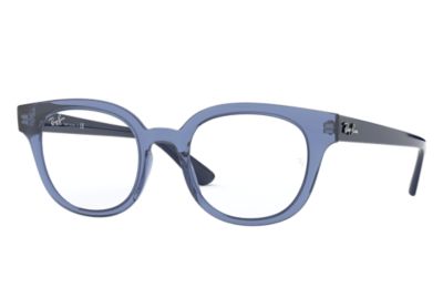 Ray Ban Prescription Glasses Rb4324v Transparent Blue Nylon 0rx4324v Ray Ban Usa