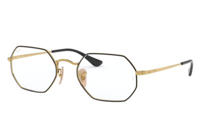 ray ban octagonal eyeglasses