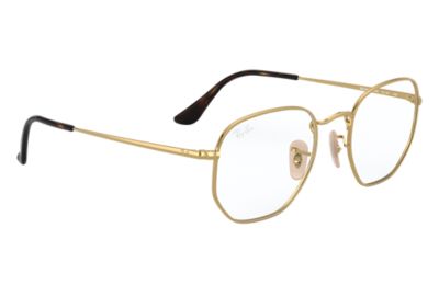 ray ban hexagonal optical