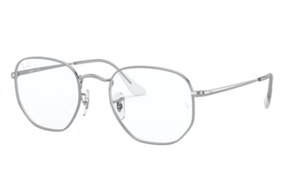 ray ban aviator argent