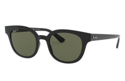 Ray Ban Rb4324 Low Bridge Fit Rb4324f Asian Fit Black Nylon Green Polarized Lenses 0rb4324f601 9a50 Ray Ban Usa