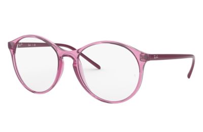 ray ban pink glasses