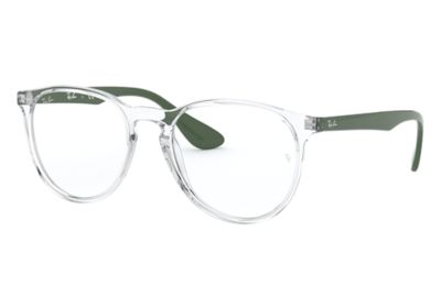 ray ban transparent eyeglasses