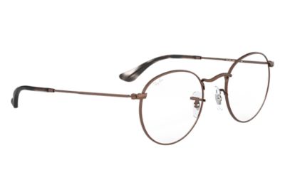 round metal ray ban eyeglasses