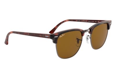 Ray Ban Clubmaster Classic Rb3016 Skoldpaddsfargad Acetat Brun Linser 0rb3016w3349 Ray Ban Sverige