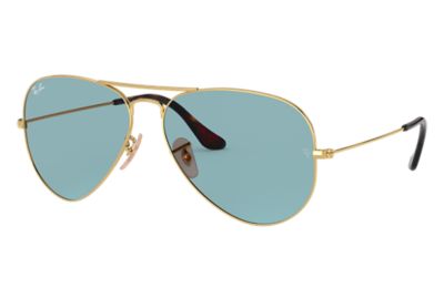 Ray Ban Aviator Team Wang X Ray Ban Rb3025 Gold Metal Blue Lenses 0rb Ray Ban Hongkong