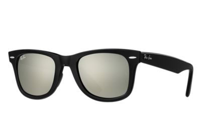 Ray-Ban Wayfarer X Save The Children RB4340 Black - Injected - Silver Lenses - 0RB434064744050 | Ray-Ban® USA