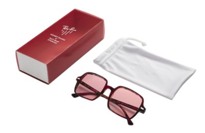 ray ban aviator rouge