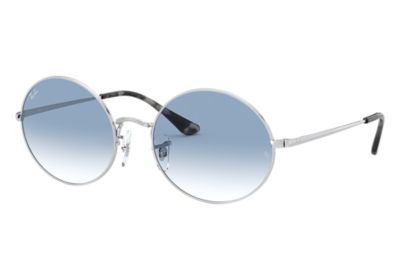 ray ban aviator argent