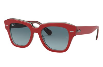 ray ban red glasses