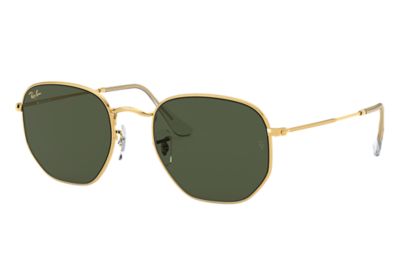 ray ban gold