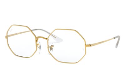 Ray Ban Prescription Glasses Rb1972v Gold Metal 0rx1972v Ray Ban Usa