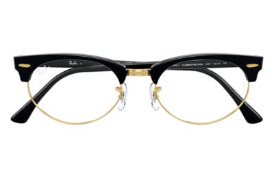 Ray Ban Eyeglasses Clubmaster Oval Optics Rb3946v Shiny Black Acetate 0rx3946v Ray Ban Denmark