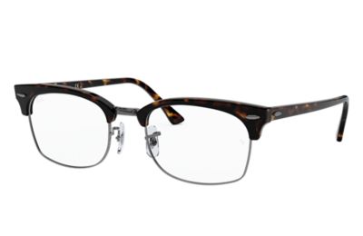 Ray Ban Prescription Glasses Clubmaster Square Optics Rb3916v Mock Tortoise Acetate 0rx3916v Ray Ban Usa