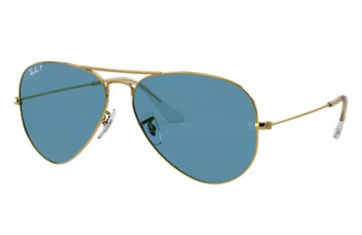 ray ban aviator bleu