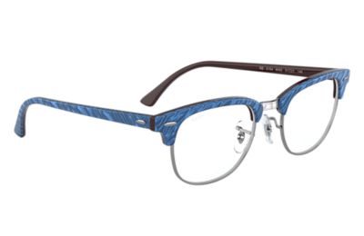 Ray Ban Prescription Glasses Rb5154 Wrinkled Blue Acetate 0rx Ray Ban Uk